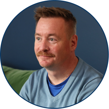Andrew, a male indolent systemic mastocytosis patient profile