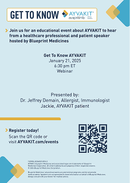 Patient education events brochure
